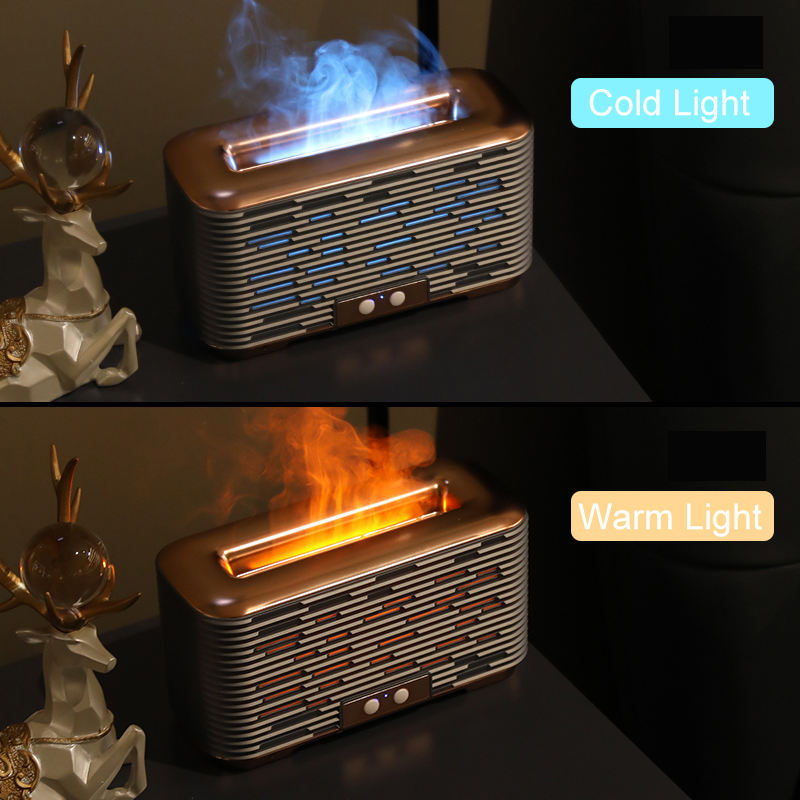 New Creative Flame Humidifier Household Desktop Silent Mini Aromatherapy USB Air Humidifier